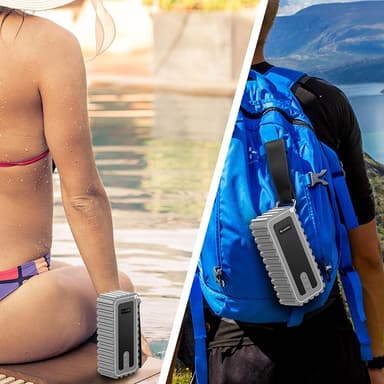 Vanntett Bluetooth-høyttaler