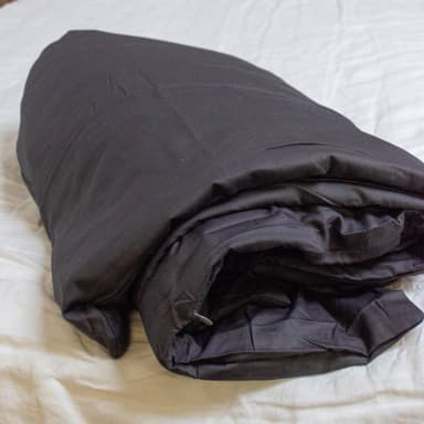 Polar Night Bomulls Dyne Trekk, 100x150cm - Hvit