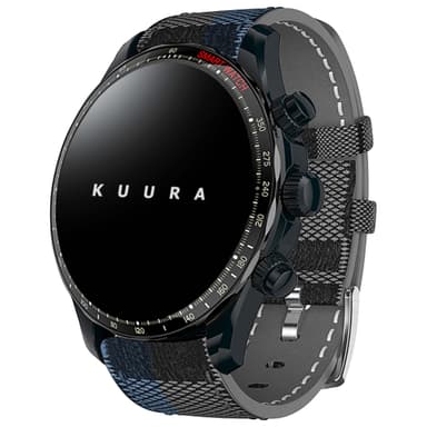 Kuura Smartklokke FM1 V3, Svart