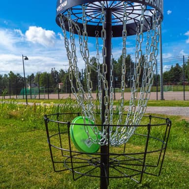 Viking Discs Royal Basket Disc Golf Kurv, Svart Utgave
