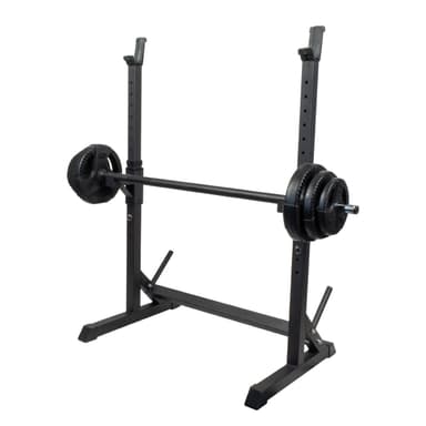 Core Half Rack Squat Rack 107X60X150 cm, svart