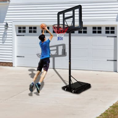 Prosport 2x Basketballkurv med Stativ 1,5-3,05m