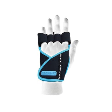Gymstick LADY MOTIVATION GLOVE Black/Turqouise S