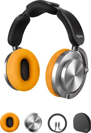 Dyson Ontrac CNC trådløse on-ear hodetelefoner (aluminium)