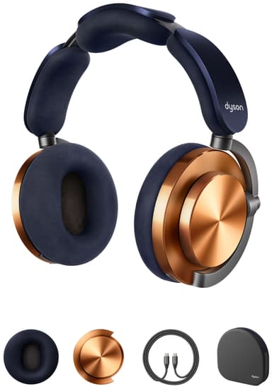 Dyson Ontrac CNC trådløse on-ear hodetelefoner (kobber)