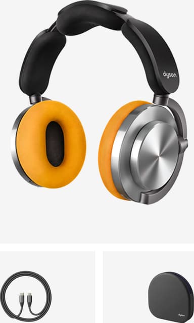 Dyson Ontrac CNC trådløse on-ear hodetelefoner (aluminium)
