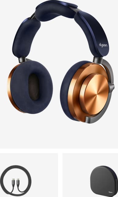 Dyson Ontrac CNC trådløse on-ear hodetelefoner (kobber)