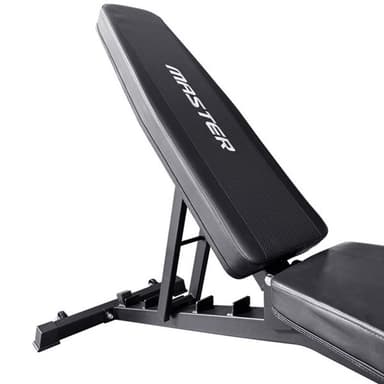Master Fitness Black Bench 2000