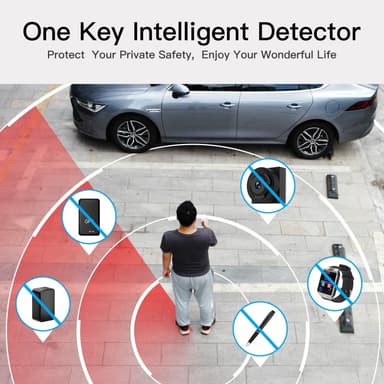 Trådløs signaldetektor Infrarød kameradetektor GPS Bug Monitor