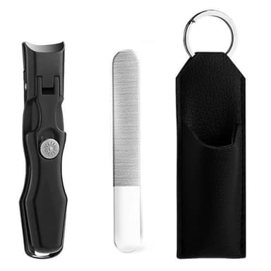 Negleklipper Rustfritt stål Fingernegler Tånegler Clipper Negletrimmer Manikyrverktøy