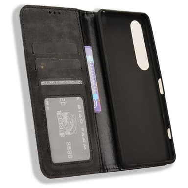 Xperia 1 VI Lommebok-deksel - Svart