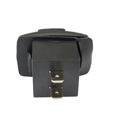 Båtformet dobbel USB-billader Sort+gressfarge