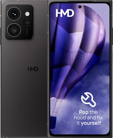 HMD Skyline smarttelefon 8/128GB (sort)