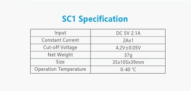 XTAR SC Li-Ion lader 2.0A