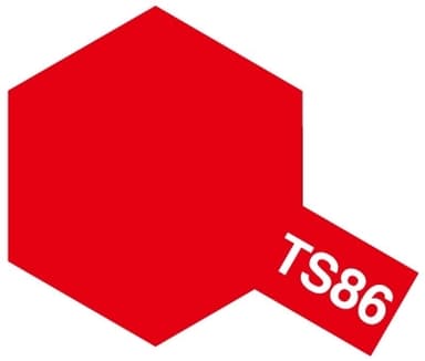 Tamiya TS Spray Lakk : Pure Red TS-86 100ml