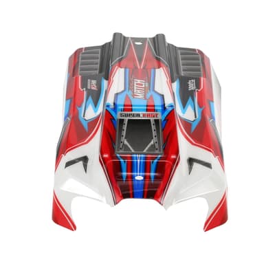 WL-104001.1932 Car Shell w/Wing Red/Blue 1/10