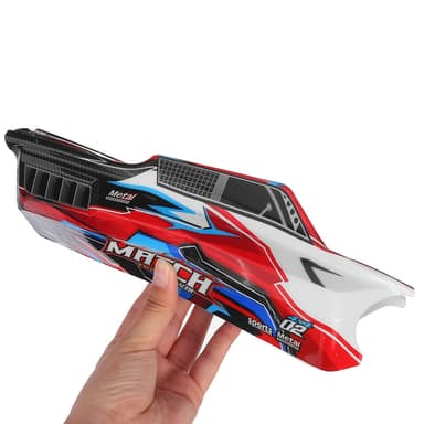 WL-104001.1932 Car Shell w/Wing Red/Blue 1/10