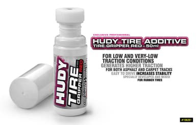 HUDY Tire Additive - Tire Gripper RED - 50ml