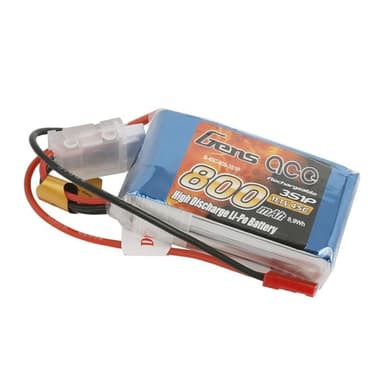 3s   800mAh - 45C - Gens Ace JST
