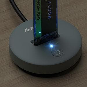 Maiwo USB-C 3.2 dokkingstasjon for NVMe/SATA M.2 SSD 10 Gbps