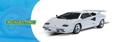 Scalextric Lamborghini Countach - White