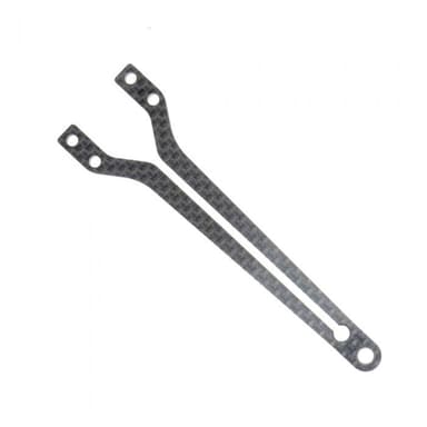 XR-301072 X4 Graphite Upper Deck Split Front 2mm