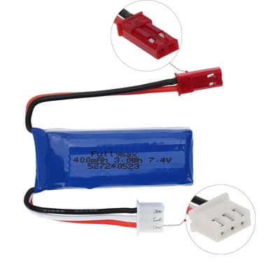 WLToys 7.4V 400mAh Lipo JST