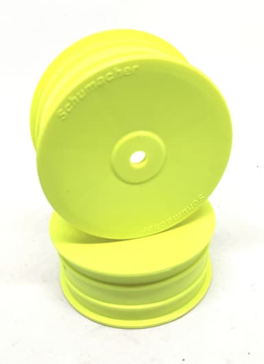 U7458 Wheel Front 4WD Neon Yellow 1/10 (2)