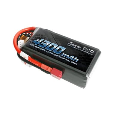 3s  4300mAh - 50C - Gens Ace T-Plug ( Deans ) HV