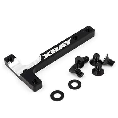 XR-303768 X4 Aluminium Chassis T-Brace Set Black