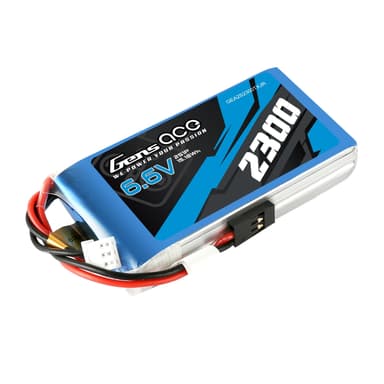 6,6V 2300mAh Gens Ace LiFe TX/RX - Flat