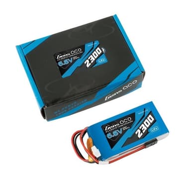 6,6V 2300mAh Gens Ace LiFe TX/RX - Flat