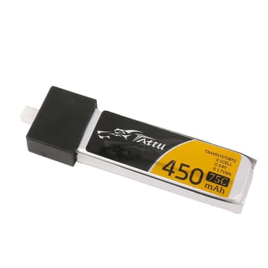 1s   450mAh - 75C - Gens Ace TattuHV BT2.0 5stk