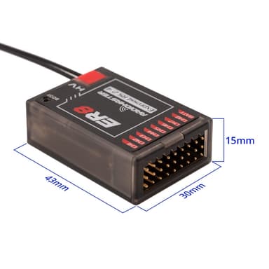 Radiomaster ELRS ER8 8ch PWM Reciver 2.4GHz