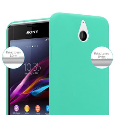 Sony Xperia E1 Hardt Deksel Cover (grønn)