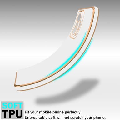 Xiaomi 11T / 11T PRO silikondeksel case (Hvit)