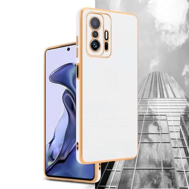Xiaomi 11T / 11T PRO silikondeksel case (Hvit)