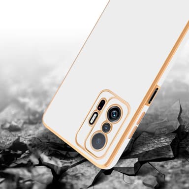 Xiaomi 11T / 11T PRO silikondeksel case (Hvit)