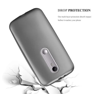 Deksel Motorola MOTO G3 Case Cover (grå)
