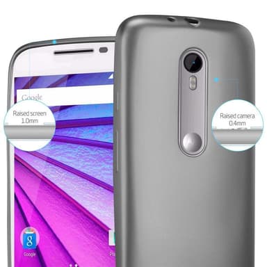 Deksel Motorola MOTO G3 Case Cover (grå)