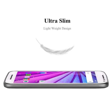 Deksel Motorola MOTO G3 Case Cover (grå)
