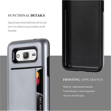 Samsung Galaxy GRAND PRIME Deksel Case Cover (sølv)