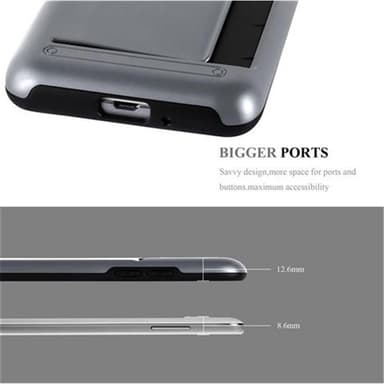 Samsung Galaxy GRAND PRIME Deksel Case Cover (sølv)