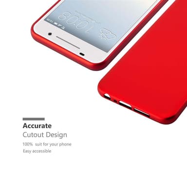 Deksel HTC ONE A9 Case Cover (rød)