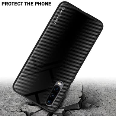 Huawei P30 Deksel Case Cover (svart)