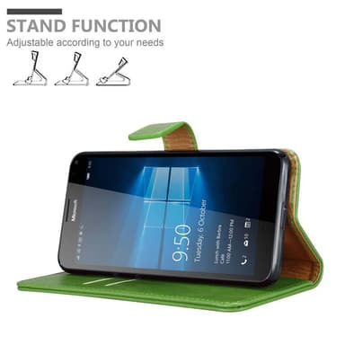 Nokia Lumia 950 XL lommebokdeksel etui (grønn)