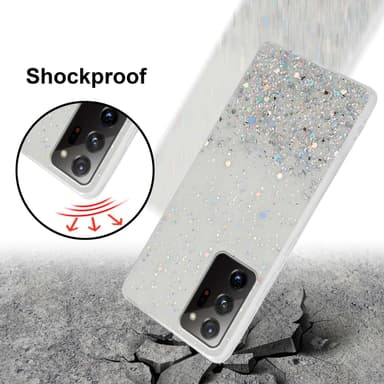 Samsung Galaxy NOTE 20 ULTRA Silikondeksel Glitter