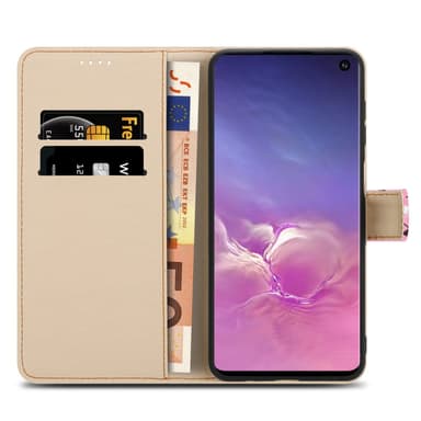 Samsung Galaxy S10 4G lommebokdeksel etui (rosa)