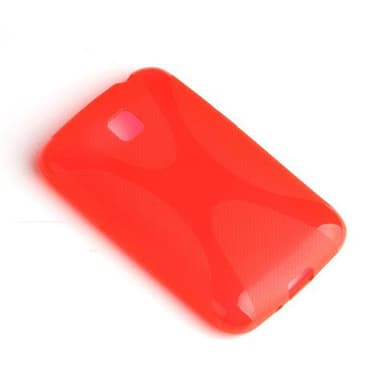 LG L3 II (1. SIM) Deksel Case Cover (rød)