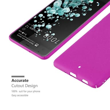 HTC U ULTRA Hardt Deksel Cover (rosa)